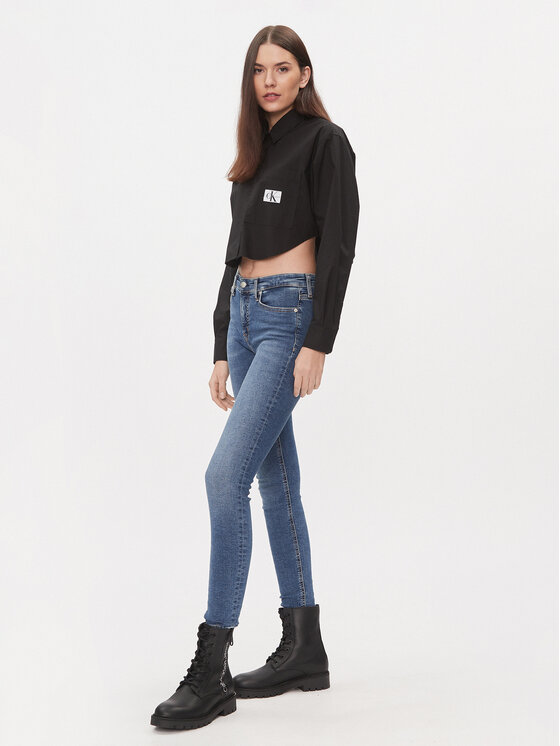 Calvin Klein Jeans Calvin Klein Jeans Farmer J20J221581 Kék Skinny Fit