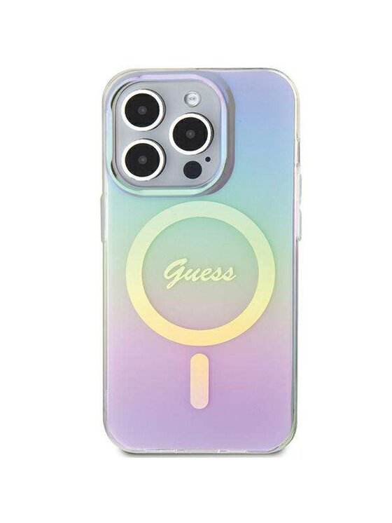 Guess Guess Etui na telefon Apple iPhone 15 Pro Fioletowy