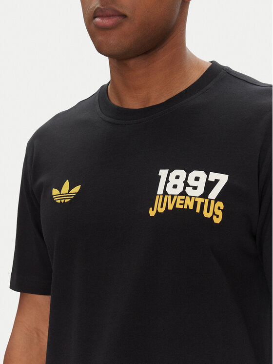 adidas adidas Póló Juventus VRCT JL6114 Fekete Regular Fit