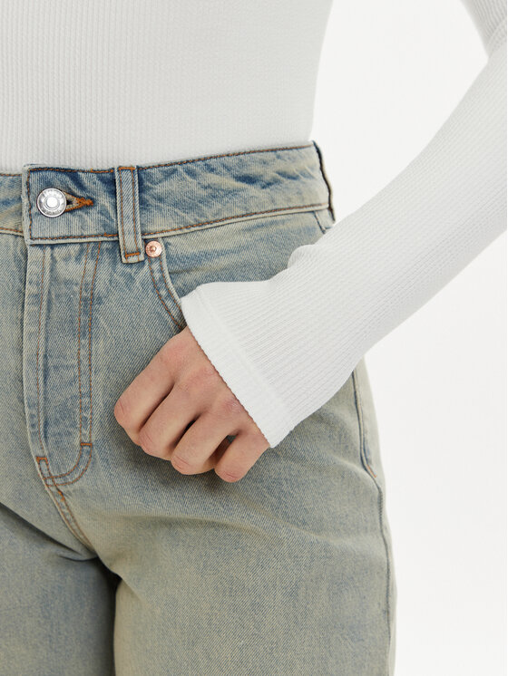 Gina Tricot Gina Tricot Блузка 21463 Білий Regular Fit