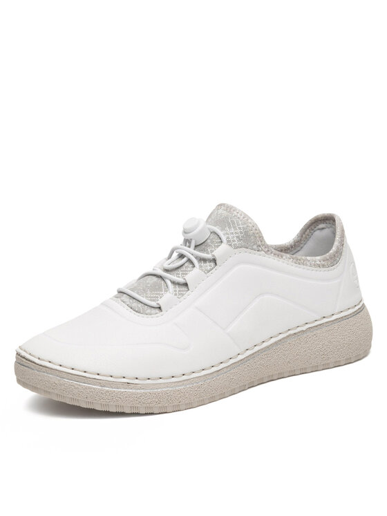 Rieker Rieker Halbschuhe 50960-80 Weiß