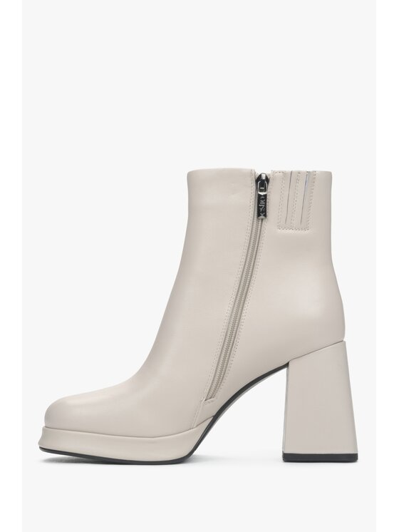 Estro Estro Μποτάκια ER00115880 Μπεζ