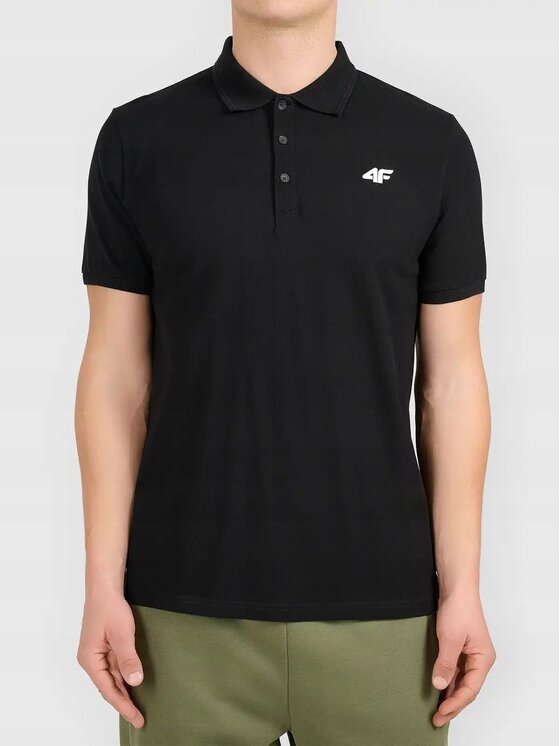 4F 4F Polo Z-0771-2-A Biały Regular Fit