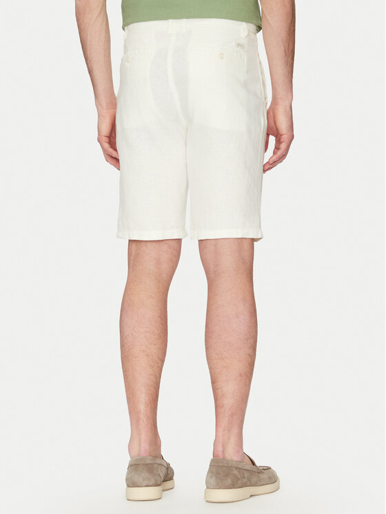 Blend Blend Šortky z materiálu 20717870 Bílá Regular Fit