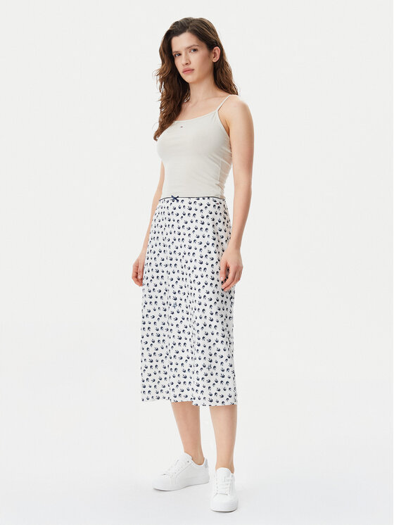 Tommy Jeans Tommy Jeans Top Essential DW0DW20675 Béžová Slim Fit