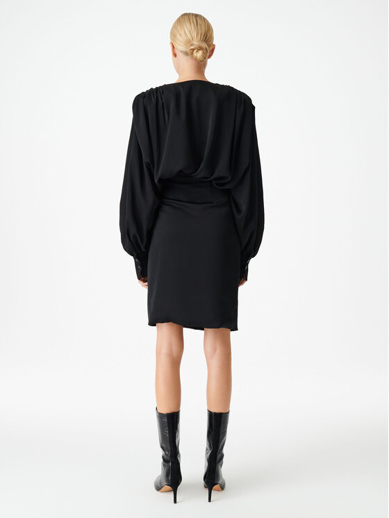 IRO IRO Coctailkleid Gwenda AR536 Schwarz Regular Fit