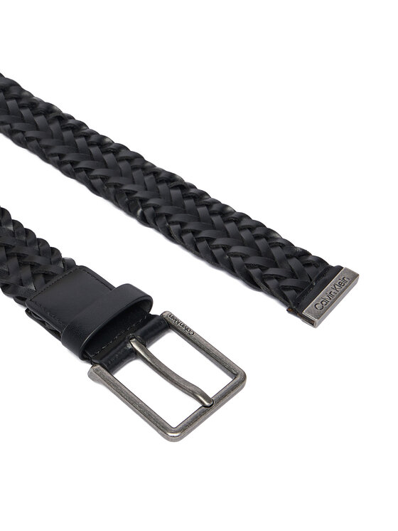 Calvin Klein Calvin Klein Remen Warmth Buckle Woven 35Mm Fixed - LV04D7061G Crna