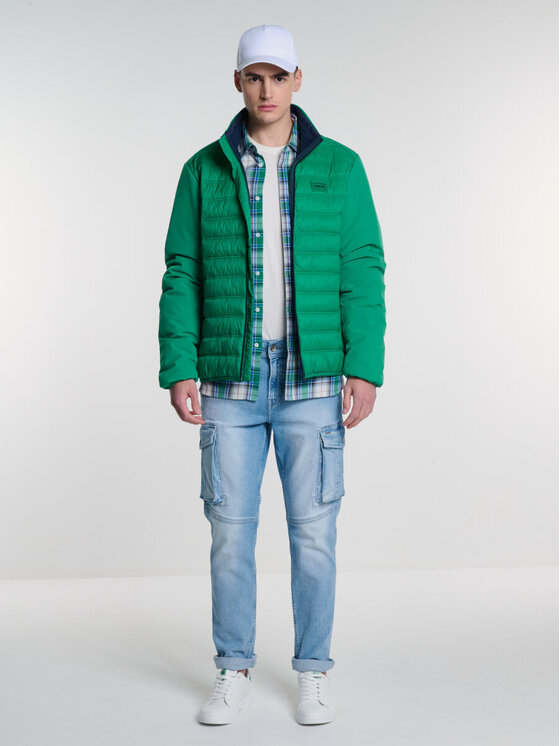 BIG STAR BIG STAR Jeansy IAN_217_190 Niebieski Cargo Fit
