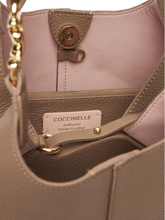 Coccinelle Coccinelle Torebka Hand Grained L E1 SHA 11 02 01 Beżowy