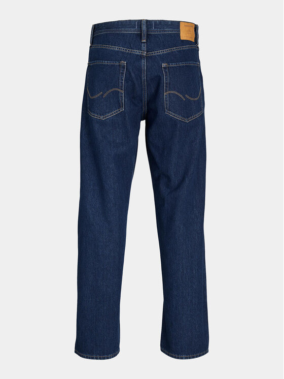 Jack&Jones Jack&Jones Jeans hlače Eddie 12249028 Mornarsko modra Loose Fit