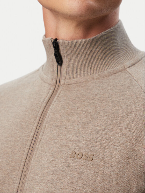 BOSS BOSS Mikina Skaz 50569682 Hnedá Regular Fit