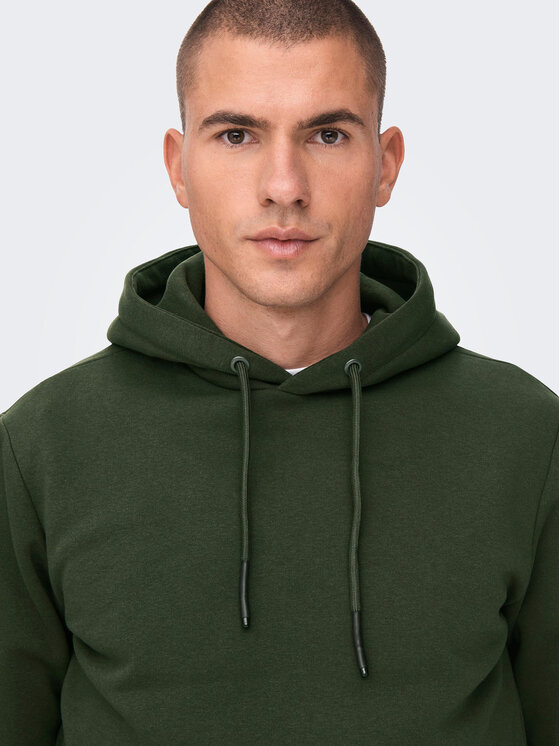 Only & Sons Only & Sons Bluză Cares 22018685 Verde Regular Fit