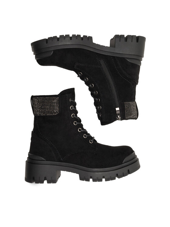 DeeZee DeeZee Čizme PIA H25331-1 Crna