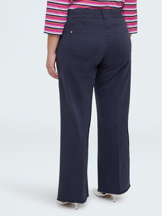 Fiorella Rubino Fiorella Rubino Spodnie materiałowe P708T005161N034 Niebieski Regular Fit
