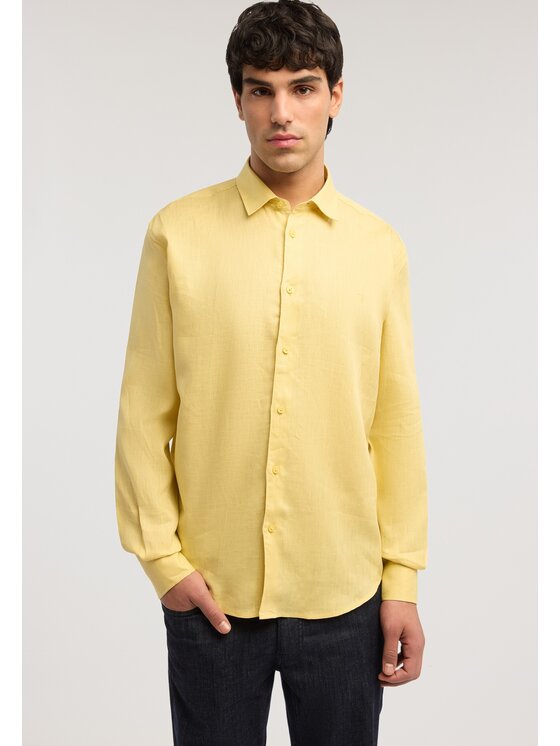 Trussardi Trussardi Koszula 5025N000032N028 Żółty Regular Fit