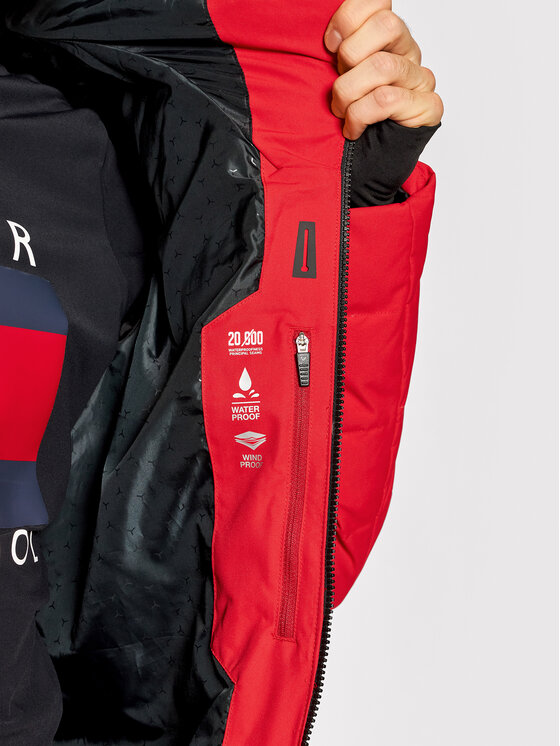 Rossignol Rossignol Kurtka narciarska Rapide RLKMJ14 Czerwony Classic Fit