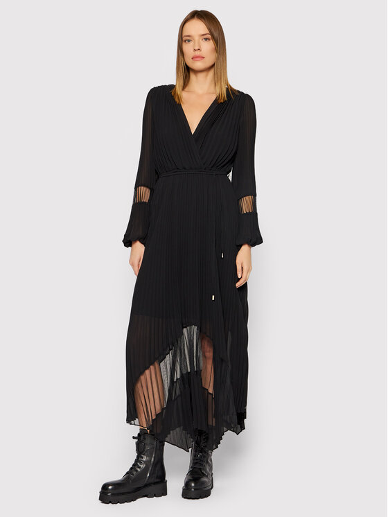 TWINSET TWINSET Повсякденна сукня 221LB2ECC Чорний Relaxed Fit