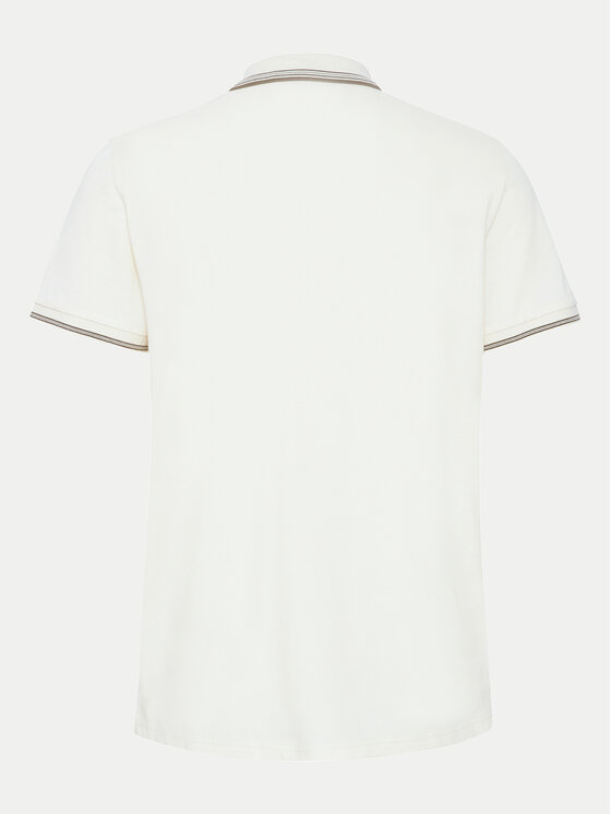 Blend Blend Poloshirt 20716474 Écru Regular Fit