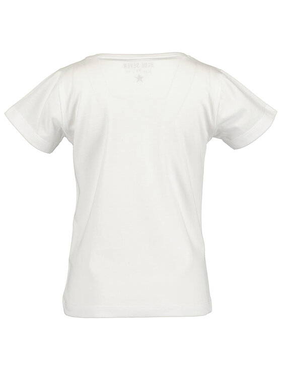Blue Seven Blue Seven T-särk 702283 Valge Regular Fit