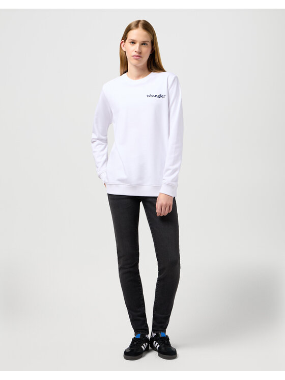 Wrangler Wrangler Spodnie materiałowe SKINNY Czarny Skinny Fit