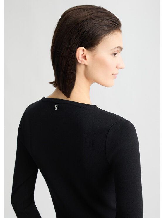 Liu Jo Liu Jo Maglione WA5041 Nero Regular Fit