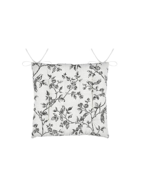 MIAhome MIAhome Poduszka na krzesło 38x38 cm PJANTI z ptaszkami Kolorowy