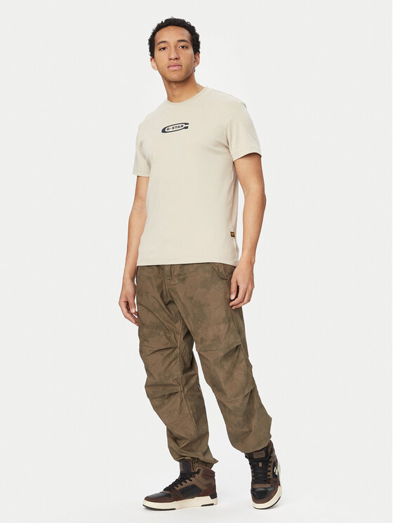 G-Star Raw G-Star Raw Medžiaginės kelnės Snow Track D28374-E397 Chaki Regular Fit