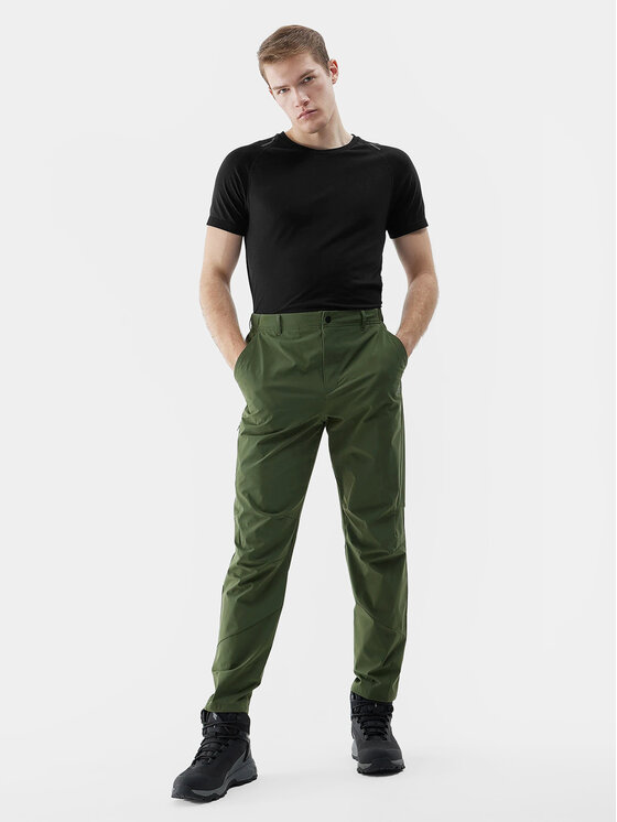 4F 4F Штани outdoor 4FWSS24TFTRM483 Зелений Regular Fit