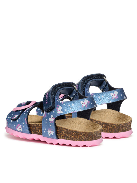 Geox Geox Sandale B Chalki B922RA 0PVNF C4002 S Tamnoplava