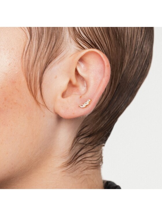 ANIA KRUK ANIA KRUK Piercing SRUKC2082Z Żółte złocenie