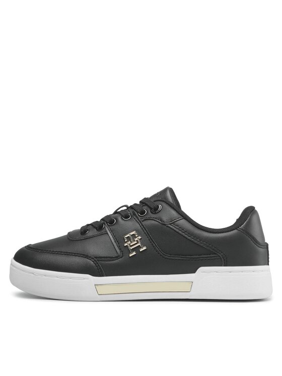 Tommy Hilfiger Tommy Hilfiger Sneakersy Th Prep Court Sneaker FW0FW06859 Čierna