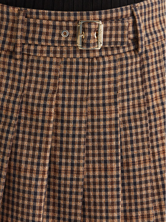 Liu Jo Liu Jo Mini sukňa MF5156 T4335 Béžová Regular Fit