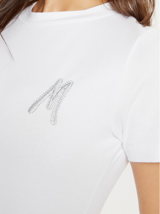 Marciano Guess Marciano Guess T-Shirt 4BGI15 6008A Bílá Regular Fit