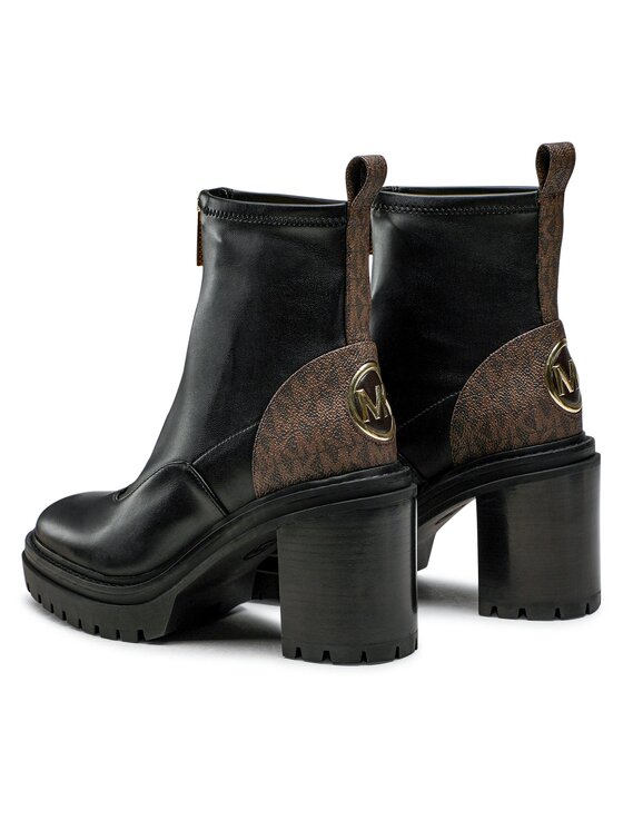 MICHAEL Michael Kors MICHAEL Michael Kors Μποτάκια Cyrus Zip Bootie 40F2CYME6L Μαύρο