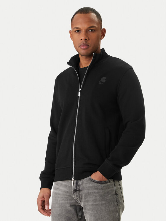 KARL LAGERFELD Bluză 705750 500900 Negru Regular Fit