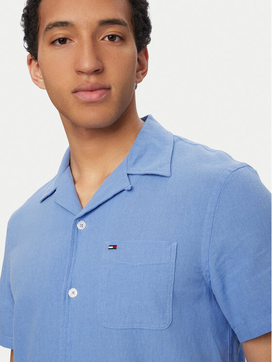 Tommy Jeans Tommy Jeans Πουκάμισο DM0DM23058 Μπλε Regular Fit