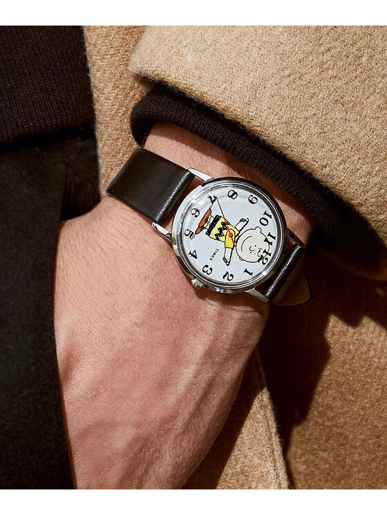 Timex Timex Zegarek TW2T39600 Czarny