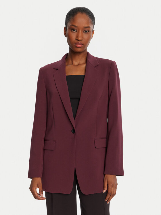BOSS BOSS Сако Jocaluah 50490053 Бордо Regular Fit
