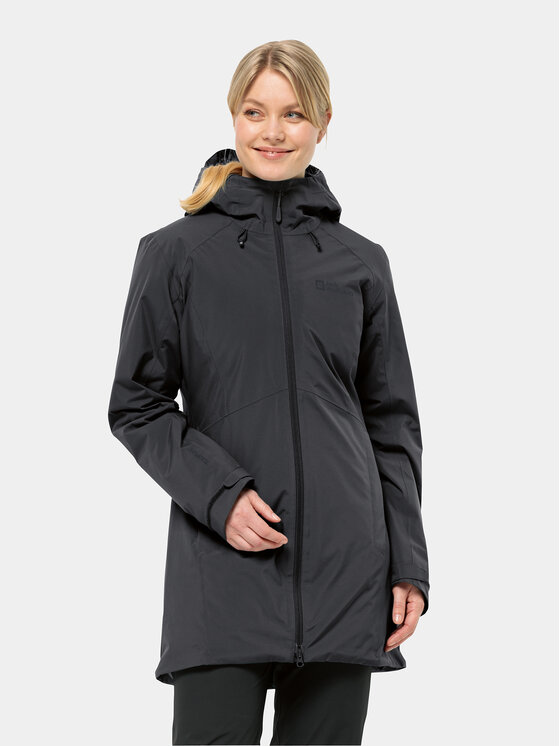 Jack Wolfskin Jack Wolfskin Zimní bunda Heidelstein Ins Jkt 1115681 Černá Regular Fit