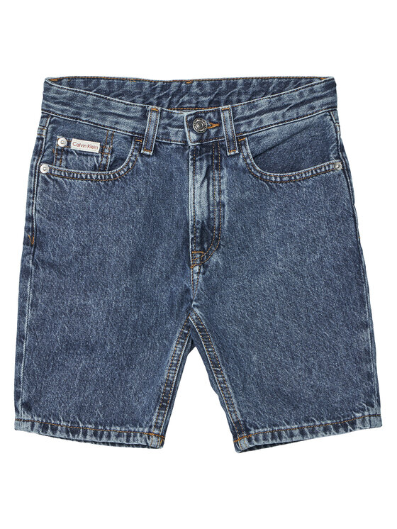 Calvin Klein Jeans Pantaloni scurți de blugi LVCKSJC42B Albastru Regular Fit