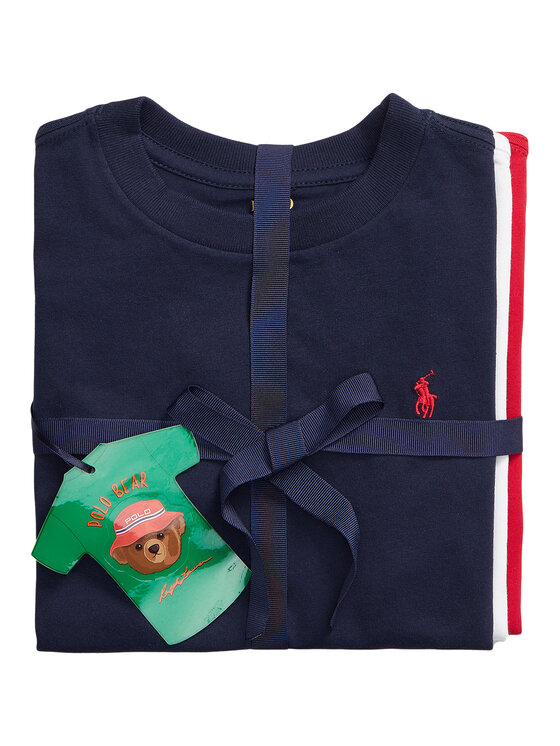 Polo Ralph Lauren Polo Ralph Lauren Σετ 3 T-Shirts 322884456001 Έγχρωμο Regular Fit