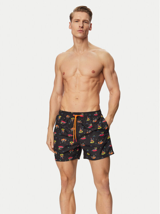 Ysabel Mora Ysabel Mora Pantaloncini da bagno 90408 Nero Regular Fit