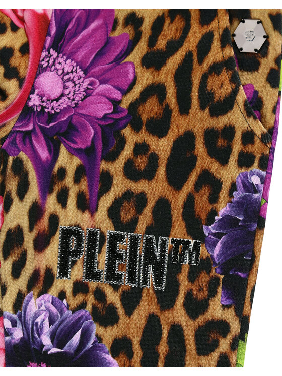 PHILIPP PLEIN PHILIPP PLEIN Spodnie dresowe 30387 Brązowy Jogger Fit