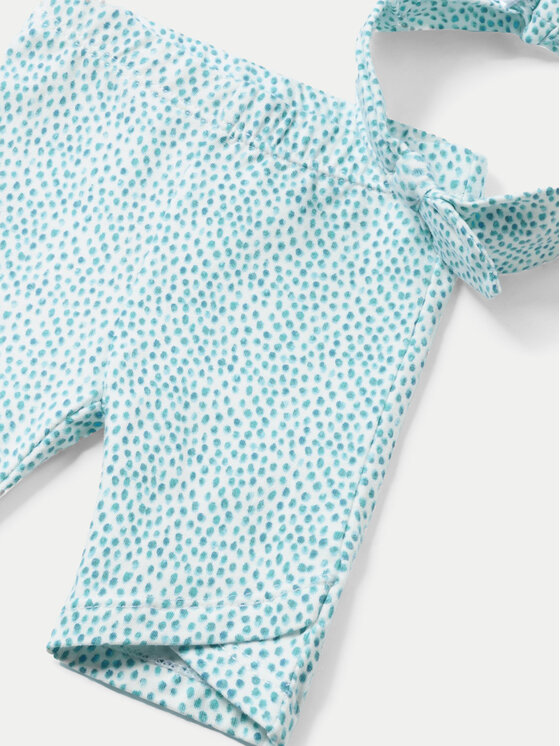Mayoral Mayoral Set tricou și leggings 1792 Albastru Regular Fit