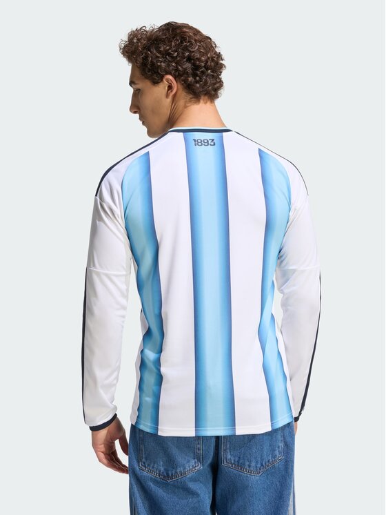 adidas adidas Koszulka techniczna Argentina 26 Home Biały Slim Fit