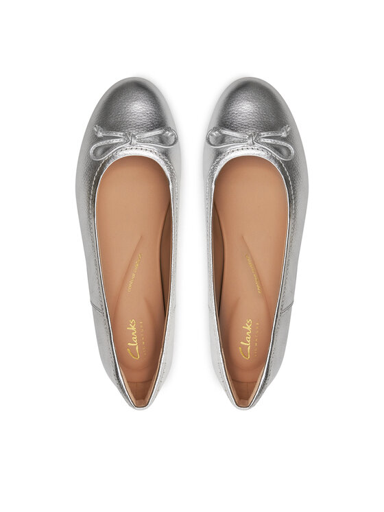 Clarks Clarks Ballerine Fawna Lily 26176380 Argento