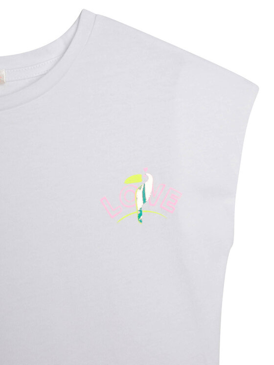 Billieblush Billieblush Φόρεμα U12799 Λευκό Regular Fit