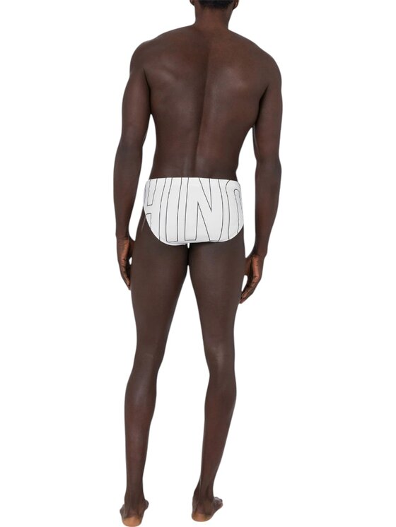 MOSCHINO MOSCHINO Slip costume - Moschino - light logo Bianco