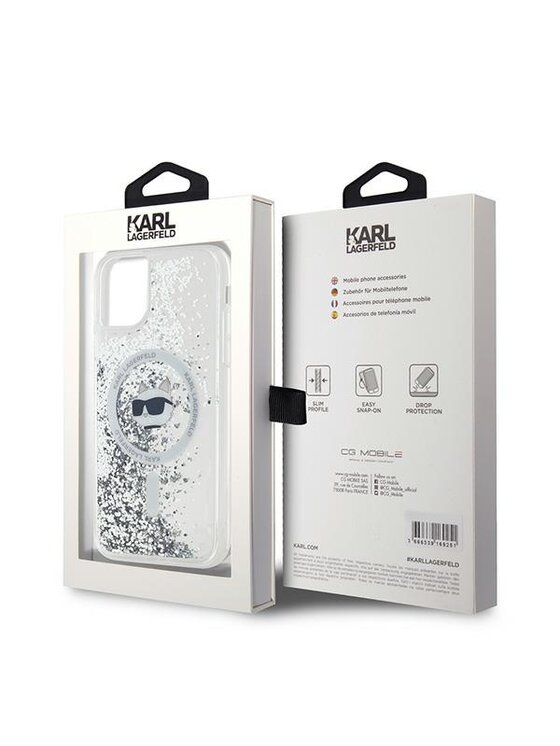 KARL LAGERFELD KARL LAGERFELD Etui na telefon Apple iPhone 11 Przezroczysty