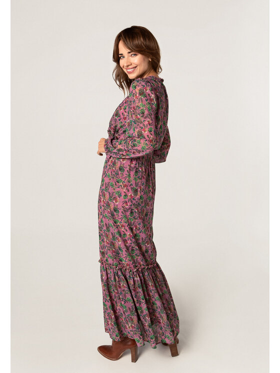 QUIOSQUE QUIOSQUE Každodenní šaty ML 0923D6 Růžová Regular Fit